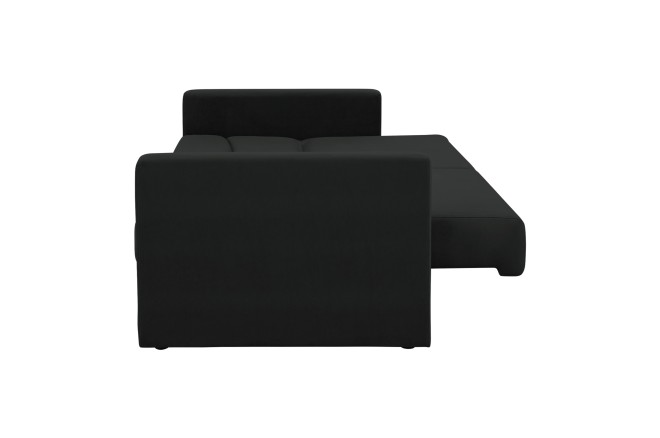 Schlafsofa Philadelphia - mit Schlaffunktion - Schwarz