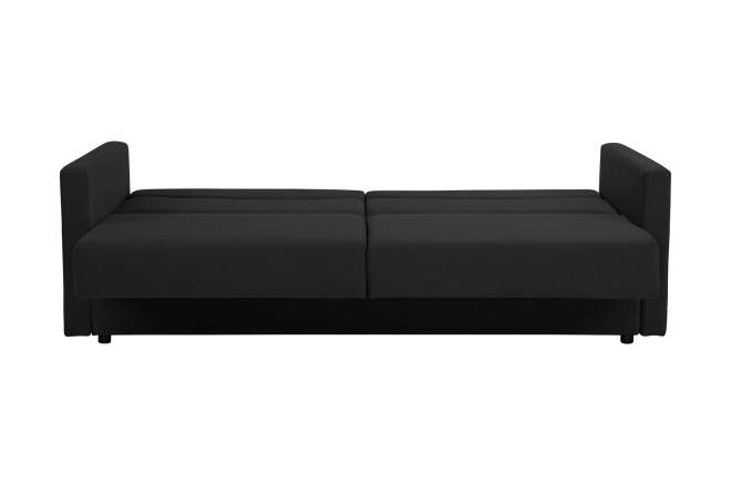 Schlafsofa Philadelphia - mit Schlaffunktion - Schwarz