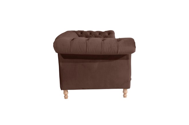 Max Winzer 3er-Sofa Isabelle - Braun