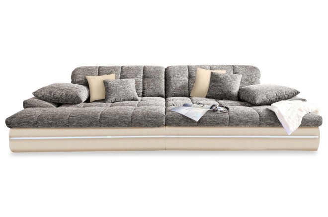 Bigsofa Biarritz - Grau