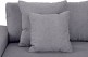 Ecksofa XL Helena rechts - mit Schlaffunktion - Grau