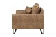 2er-Sofa Madrid - Braun