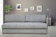 Tom Tailor 3er-Sofa Nordic - Grau