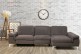 Sofa L-Form Samos rechts - Braun