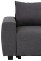 Ecksofa Universal Bella - mit Schlaffunktion - Anthrazit