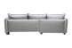 Ecksofa Palladio links - mit Schlaffunktion - Grau