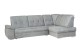 Ecksofa Grey rechts - mit Schlaffunktion - Warmes Grau