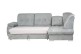 Ecksofa Grey rechts - mit Schlaffunktion - Warmes Grau