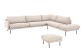 Ecksofa Mavis rechts - Beige
