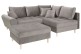 Ecksofa Universal Rice - mit Schlaffunktion - Taupe