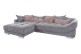 Ecksofa Diwan links - Hellgrau