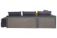 Ecksofa Universal N&D links - mit Schlaffunktion - Anthrazit