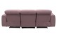 3er-Sofa Sentrano - mit Relax - Rose