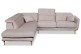 Eckcouch Salma-P links - Beige