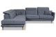 Ecksofa XL Salma-P links - Anthrazit