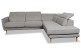 Ecksofa XL Salma-P rechts - Graubeige