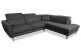 Ecksofa XL Salma-P rechts - Charcoal