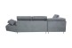 Ecksofa Rio-P links - mit Schlaffunktion - Grau