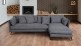 Ecksofa XL Bonham-P rechts - Dunkelgrau