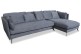 Ecksofa XL Bonham-P rechts - Anthrazit