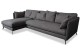 Ecksofa XL Bonham-P links - Stahl