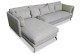 Ecksofa XL Bonham-P links - Graubeige