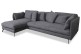 Ecksofa XL Bonham-P links - Dunkelgrau