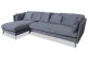 Ecksofa XL Bonham-P links - Anthrazit