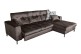 Ecksofa Lacona rechts - mit Relax - Mokka