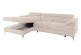 Ecksofa Caluso links - mit Schlaffunktion - Beige