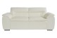 2er-Sofa Leandra - Weiss