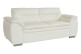 2er-Sofa Leandra - Weiss