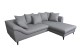 Sofa L-Form Jamajka-P rechts - Grau