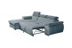 Ecksofa Trino links - mit Schlaffunktion - Jeansblau