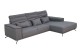 Sofa L-Form Robbin rechts - Grau