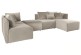 Wohnlandschaft Elbdock links - Creme