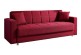 3er-Sofa Ferrari - mit Schlaffunktion - Rot