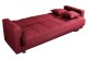 3er-Sofa Ferrari - mit Schlaffunktion - Rot