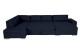 Wohnlandschaft Cascada links - mit Schlaffunktion - Navy