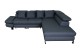 Sofa L-Form NewSunset Fly rechts - mit Schlaffunktion - Denim