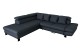 Ecksofa NewSunset Fly links - mit Schlaffunktion - Denim