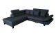 Ecksofa NewSunset Fly links - mit Schlaffunktion - Denim