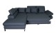 Ecksofa NewSunset Fly links - mit Schlaffunktion - Denim