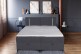 Boxspringbett 180x200 Alba LED - Charcoal