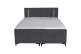 Boxspringbett 180x200 Alba LED - Charcoal