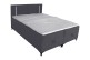 Boxspringbett 180x200 Alba LED - Charcoal