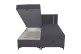 Boxspringbett 180x200 Alba LED - Charcoal