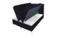 Boxspringbett 140x200 Santa - Schwarz