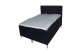 Boxspringbett 140x200 Santa - Schwarz