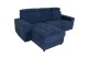 Sofa L-Form Linkin links - mit Relax - Blau